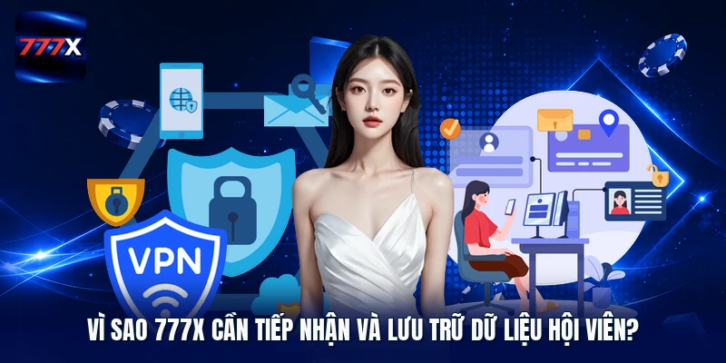 Vì sao 777X cần tiếp nhận và lưu trữ dữ liệu hội viên?